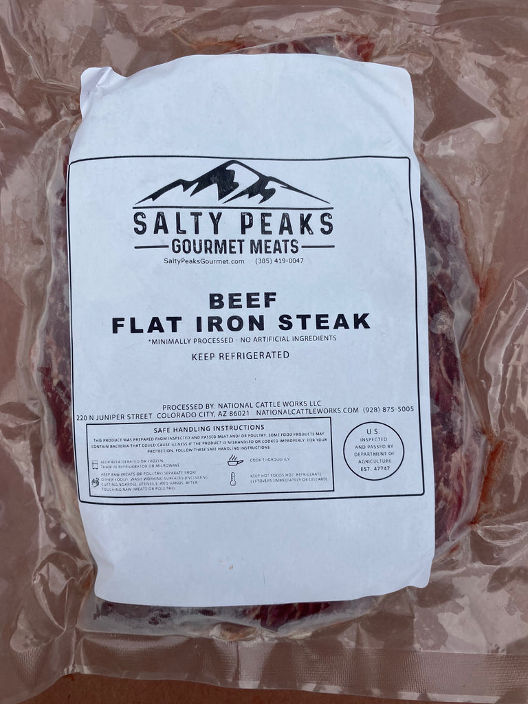 Wagyu Flat Iron - Salty Peaks Gourmet Meats