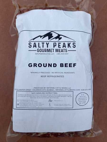 Ground Beef Bags, Meat Processing