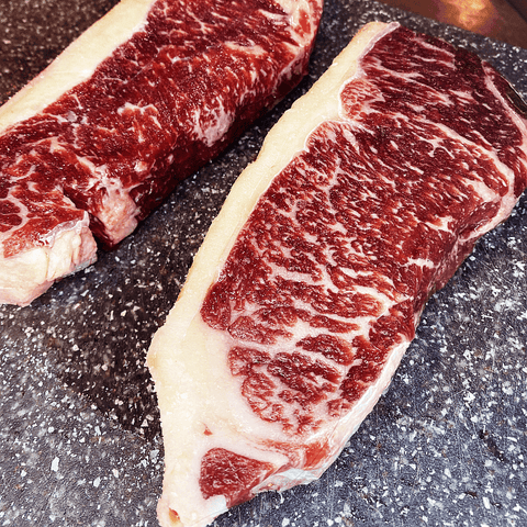 Wagyu New York Strip - Salty Peaks Gourmet Meats