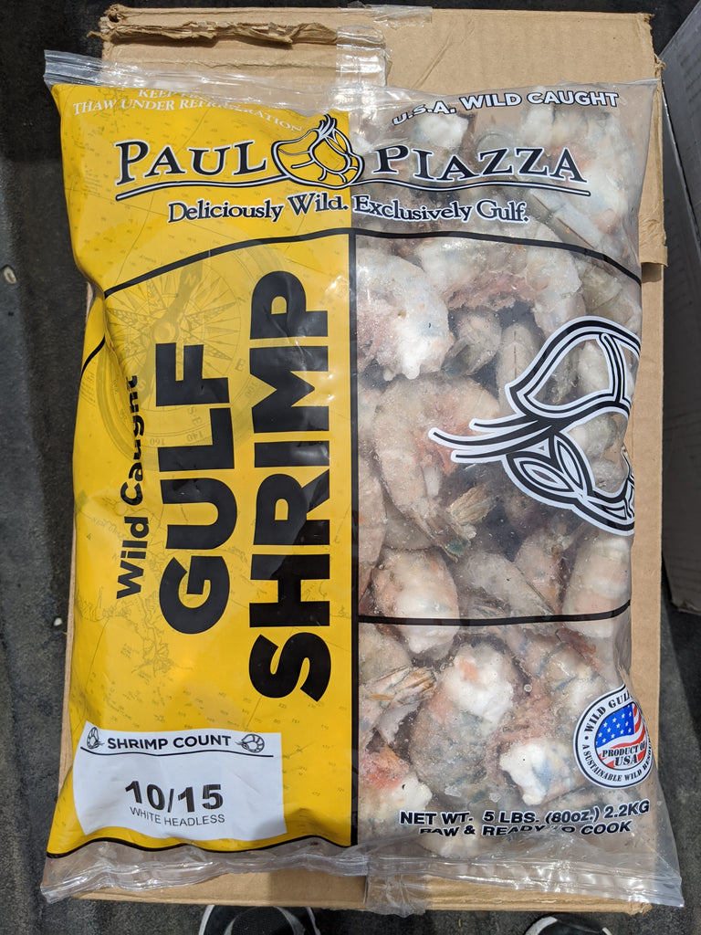 Gulf Shrimp, 5 Lb - Salty Peaks Gourmet Meats