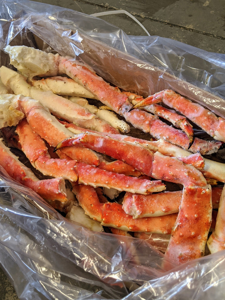 Wild King Crab Legs, 10 Lb - Salty Peaks Gourmet Meats